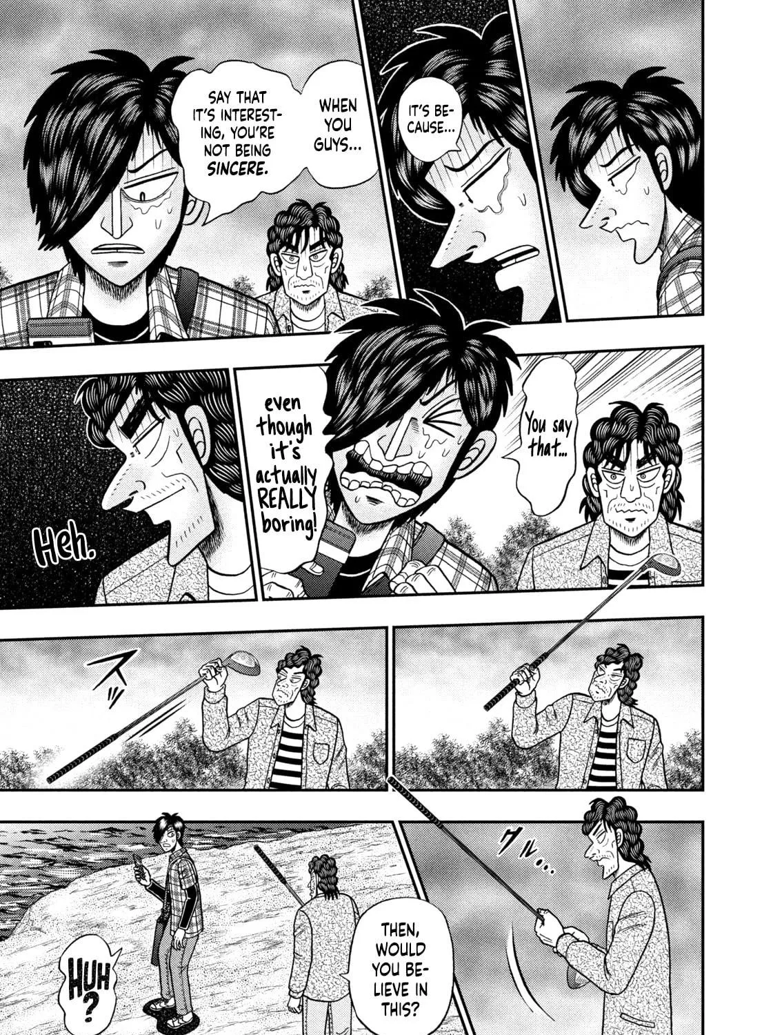 Read Nikaidou Hell Golf chapter 36 image 16 on Lezhin