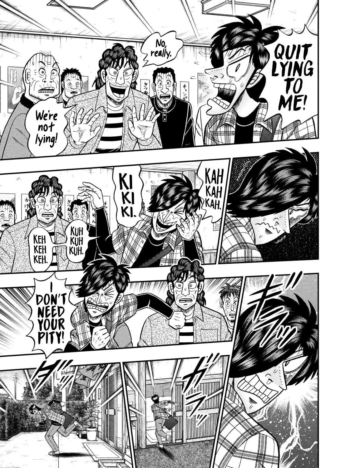 Read Nikaidou Hell Golf chapter 36 image 8 on Lezhin