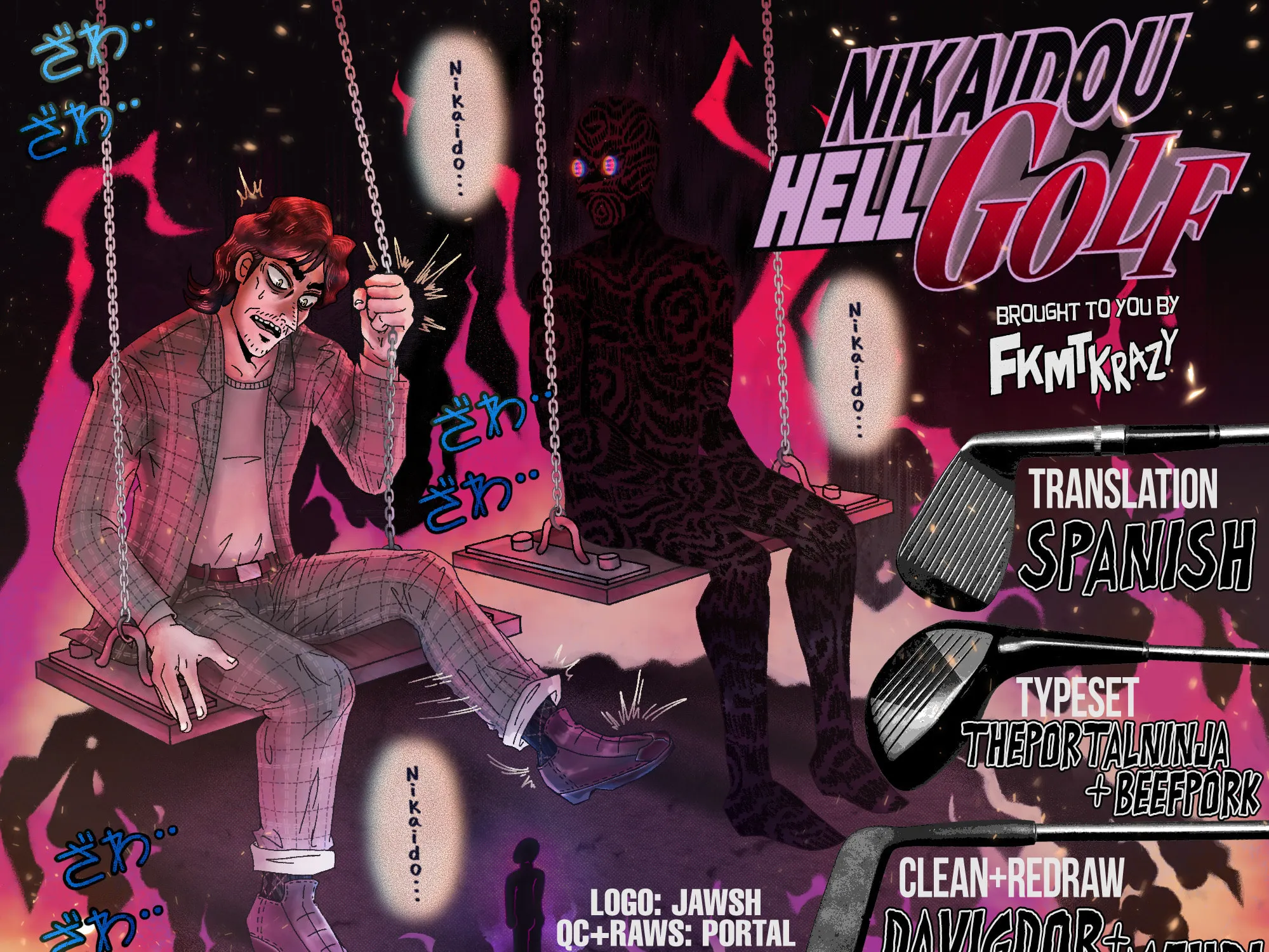 Read Nikaidou Hell Golf chapter 37 image 46 on Lezhin