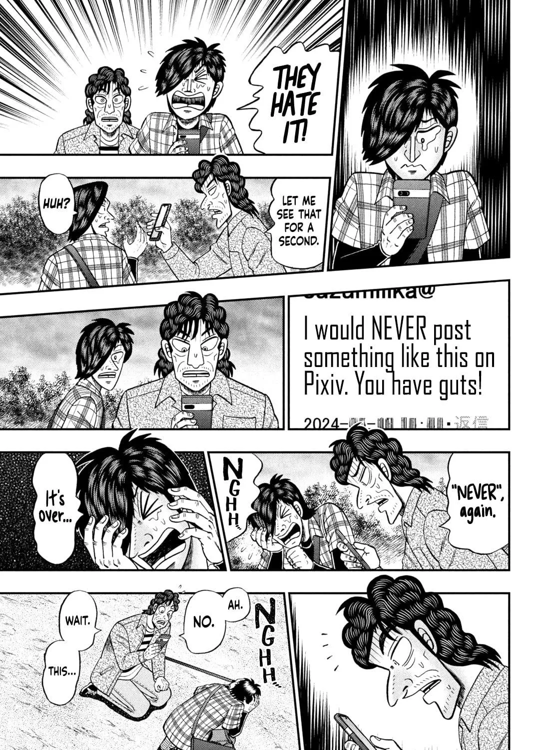Read Nikaidou Hell Golf chapter 37 image 8 on Lezhin