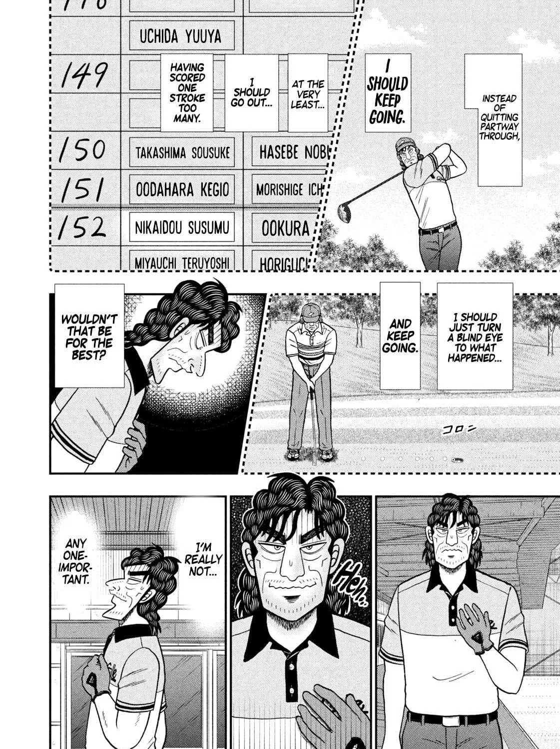 Read Nikaidou Hell Golf chapter 38 image 40 on Lezhin