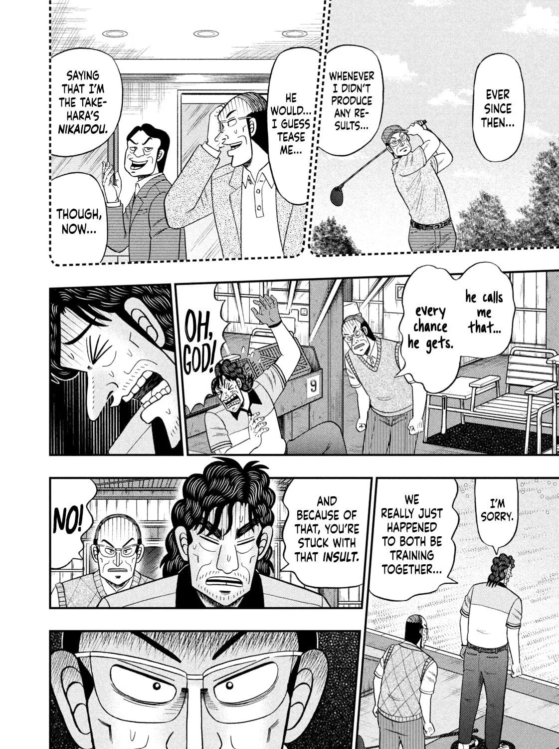 Read Nikaidou Hell Golf chapter 39 image 22 on Lezhin