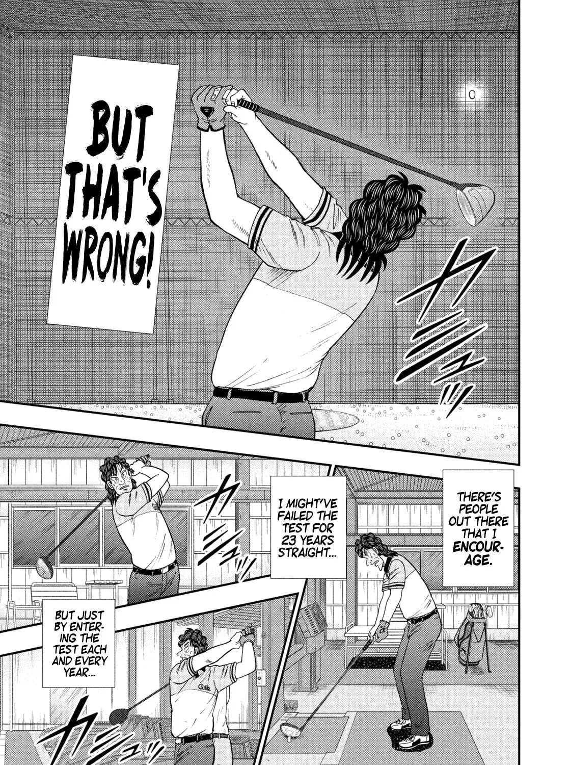 Read Nikaidou Hell Golf chapter 39 image 36 on Lezhin