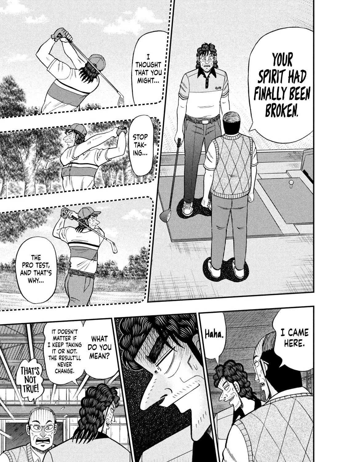 Read Nikaidou Hell Golf chapter 39 image 4 on Lezhin