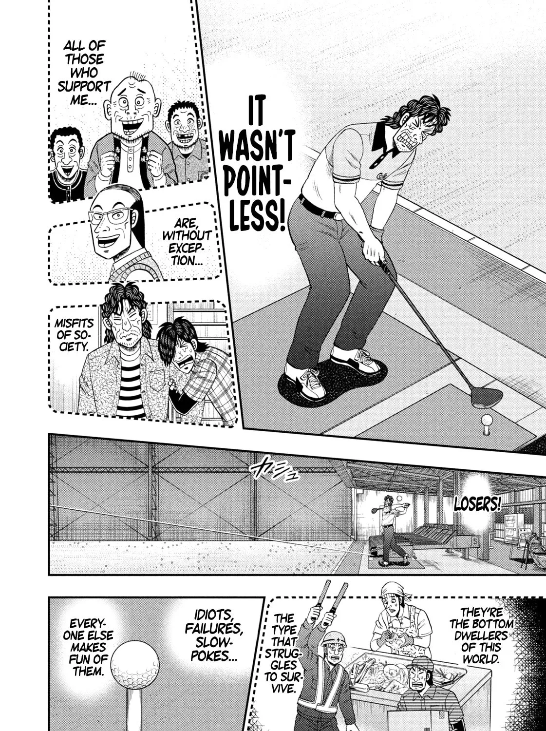 Read Nikaidou Hell Golf chapter 39 image 42 on Lezhin