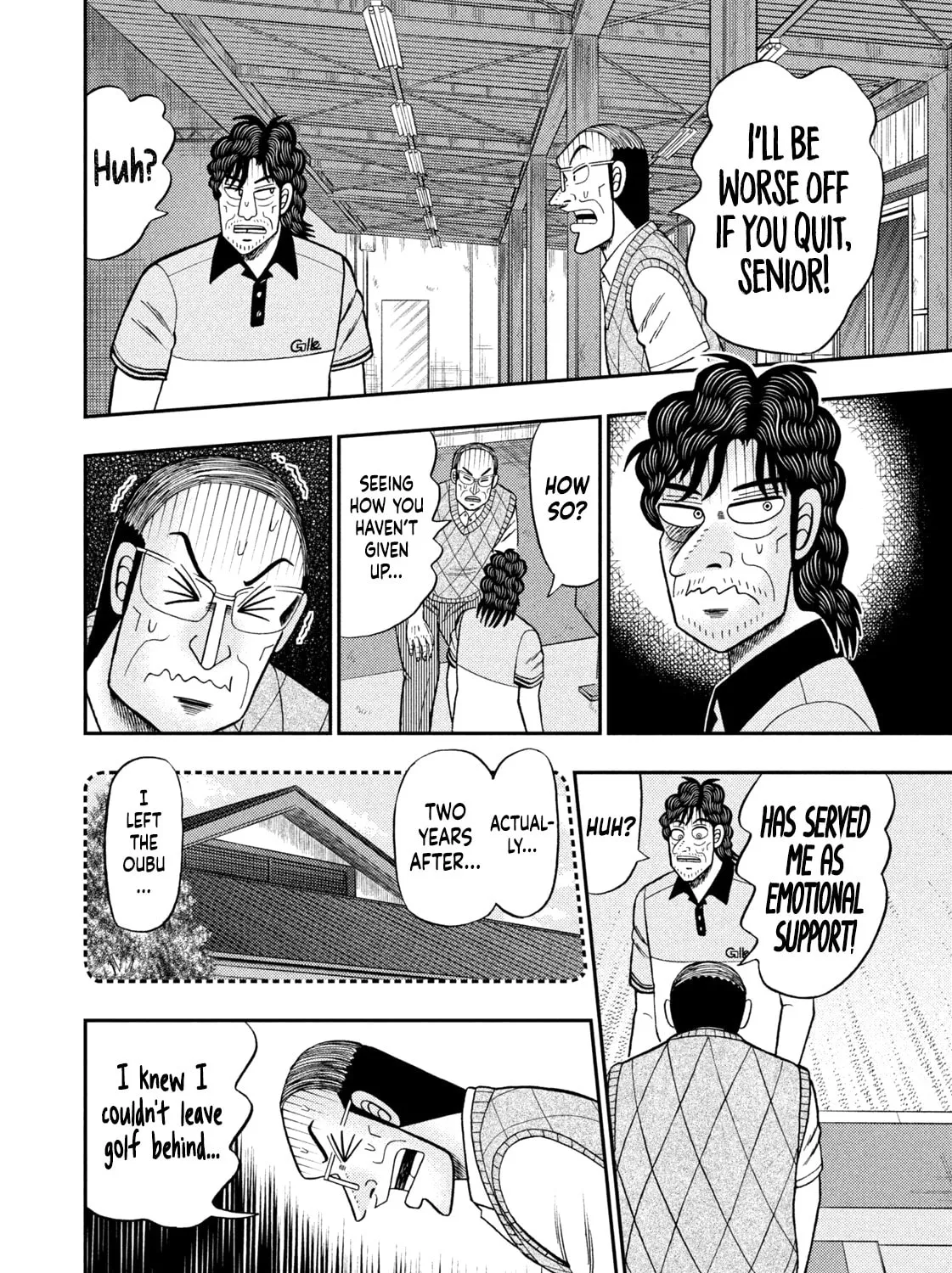 Read Nikaidou Hell Golf chapter 39 image 6 on Lezhin