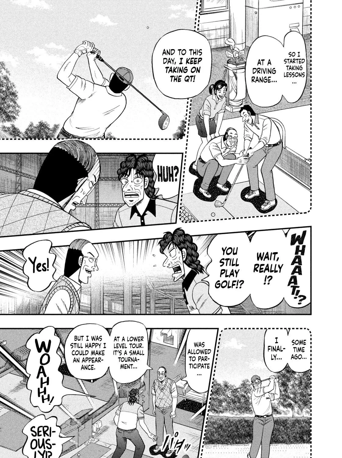 Read Nikaidou Hell Golf chapter 39 image 8 on Lezhin
