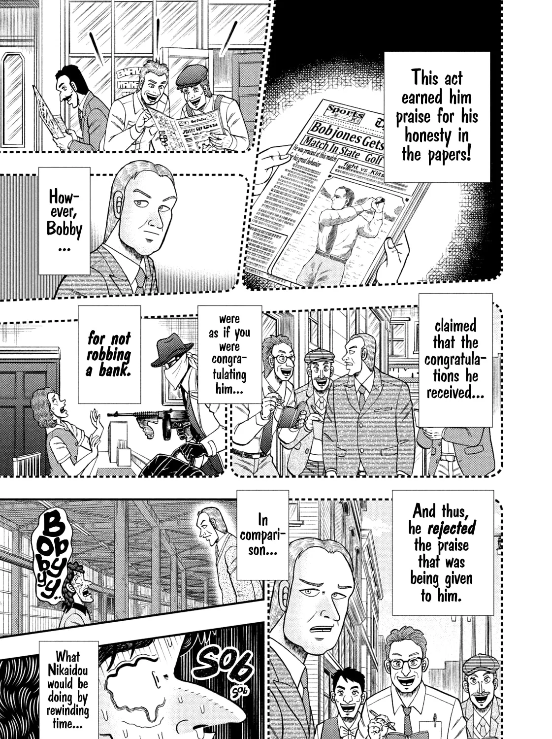 Read Nikaidou Hell Golf chapter 40 image 12 on Lezhin
