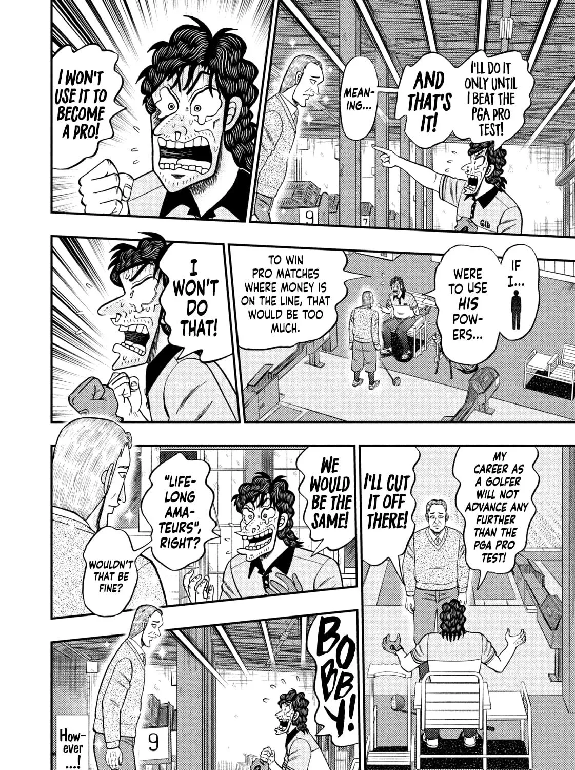 Read Nikaidou Hell Golf chapter 40 image 18 on Lezhin