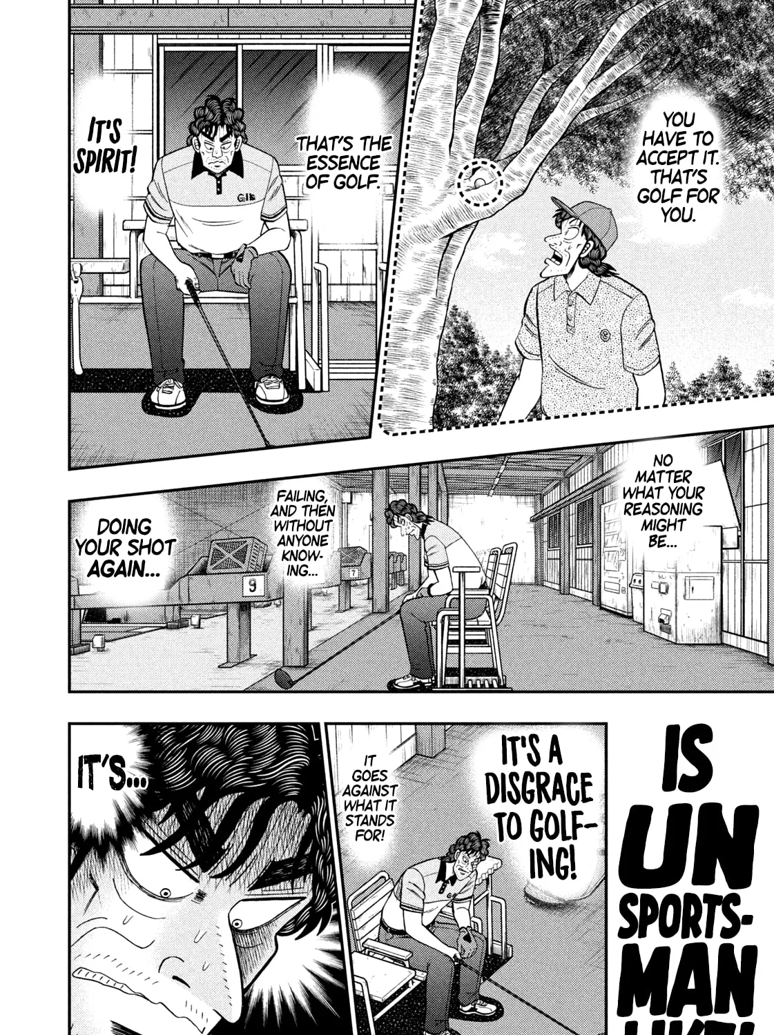 Read Nikaidou Hell Golf chapter 40 image 2 on Lezhin