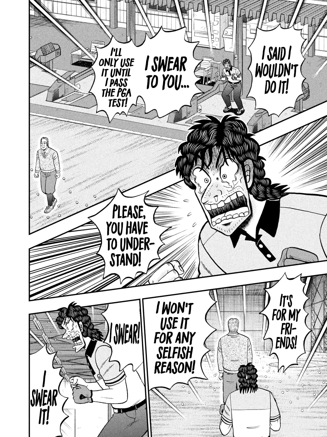 Read Nikaidou Hell Golf chapter 40 image 26 on Lezhin