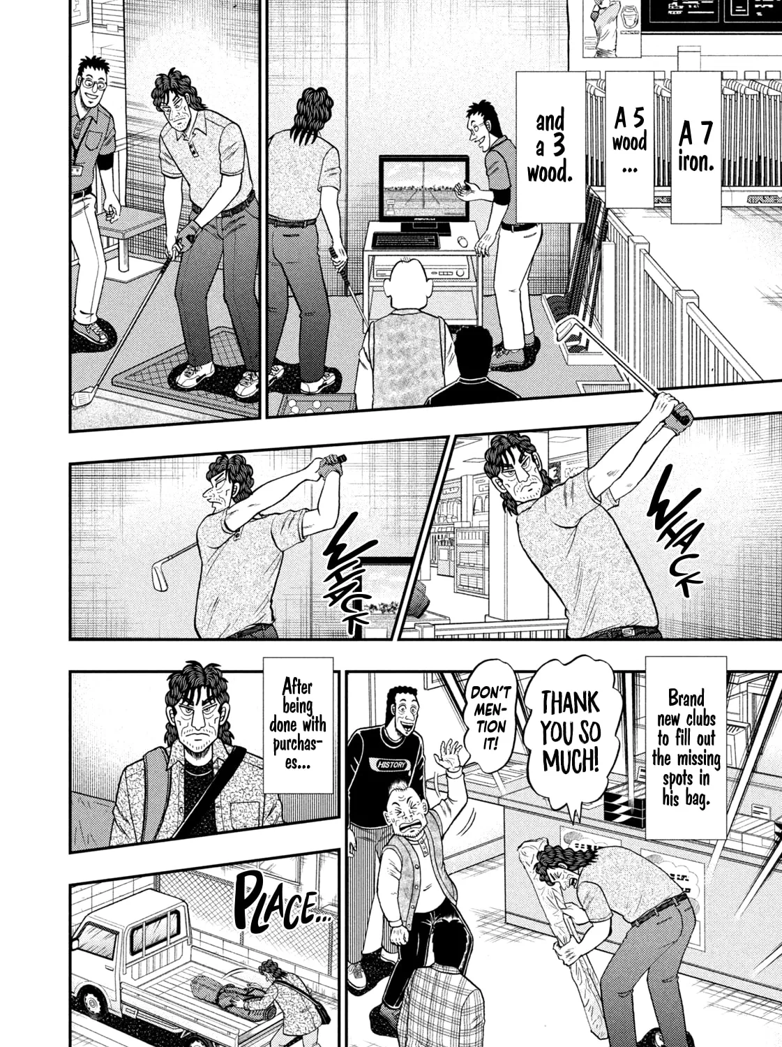 Read Nikaidou Hell Golf chapter 42 image 14 on Lezhin