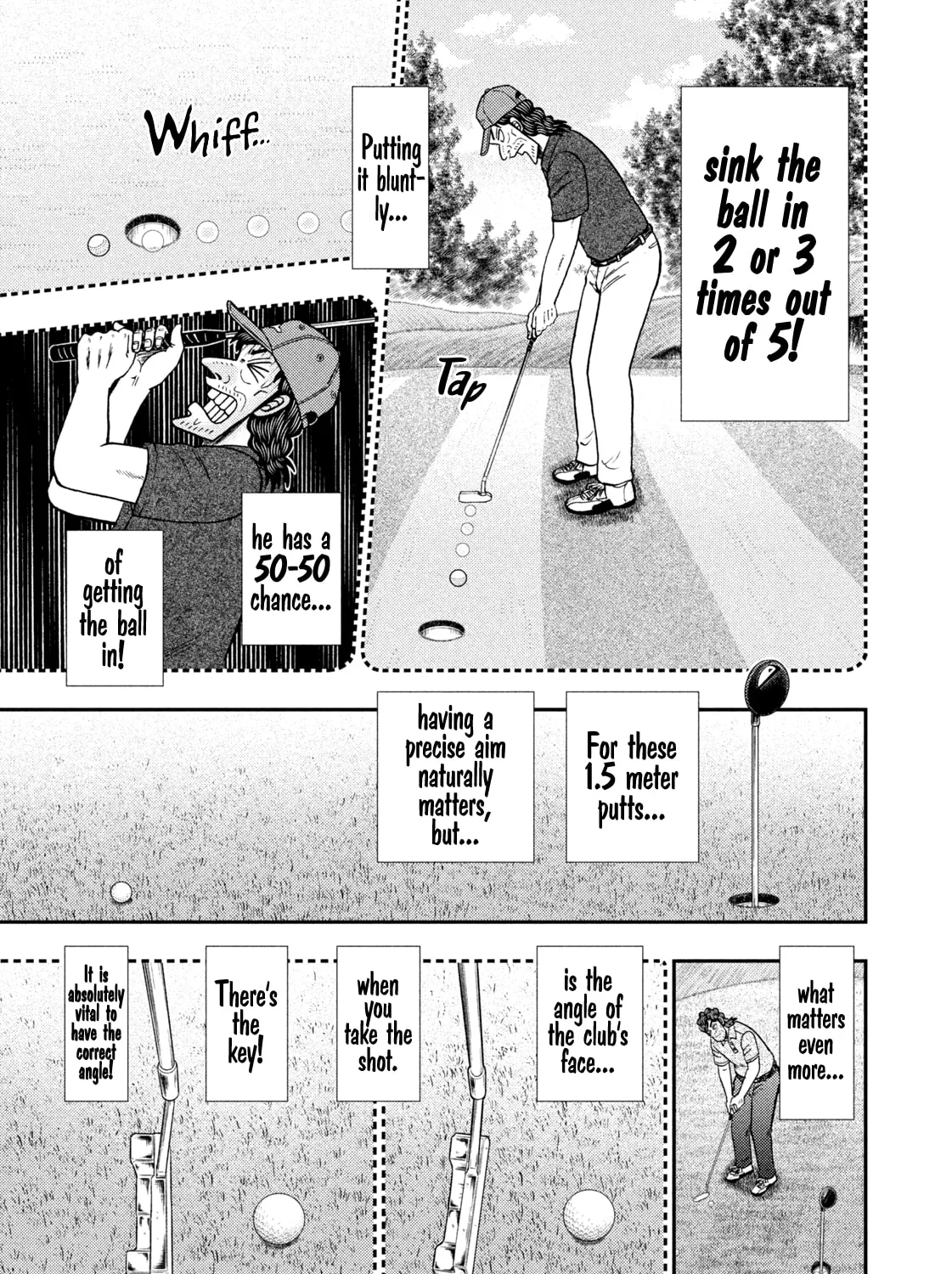Read Nikaidou Hell Golf chapter 42 image 32 on Lezhin