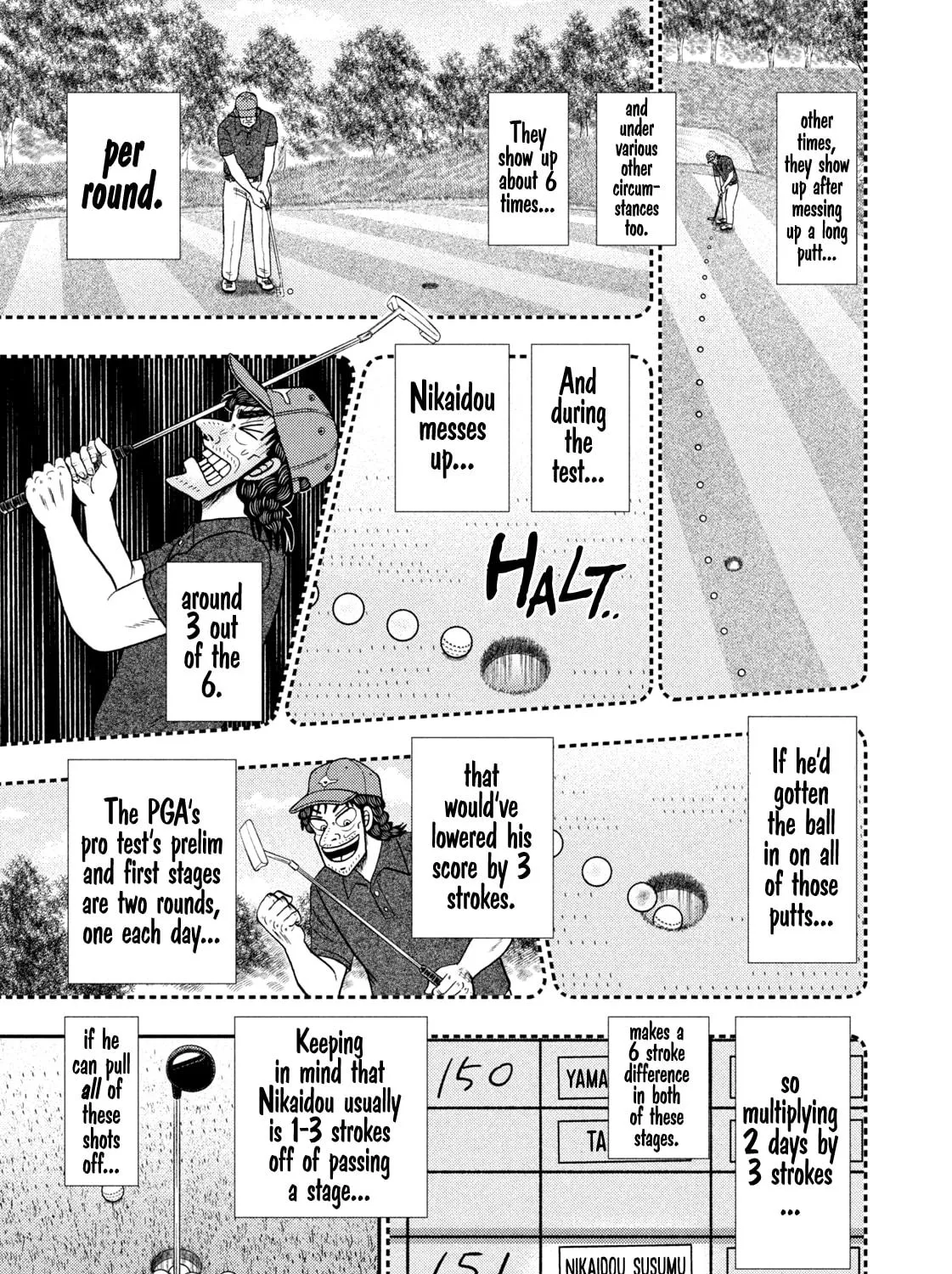 Read Nikaidou Hell Golf chapter 42 image 40 on Lezhin
