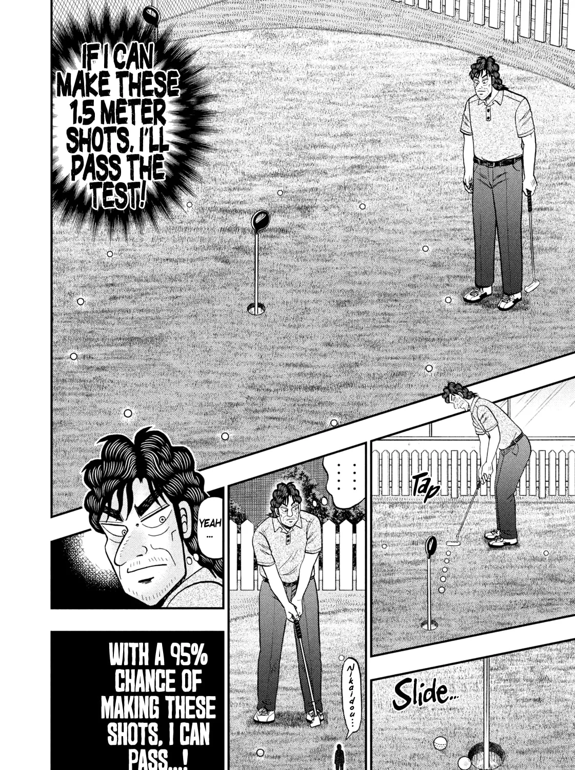 Read Nikaidou Hell Golf chapter 43 image 2 on Lezhin