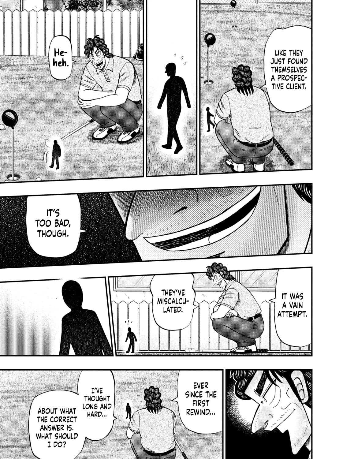 Read Nikaidou Hell Golf chapter 43 image 32 on Lezhin