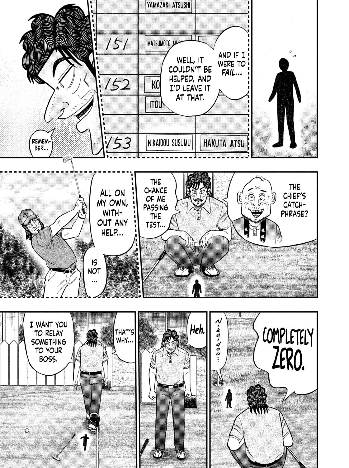 Read Nikaidou Hell Golf chapter 43 image 40 on Lezhin