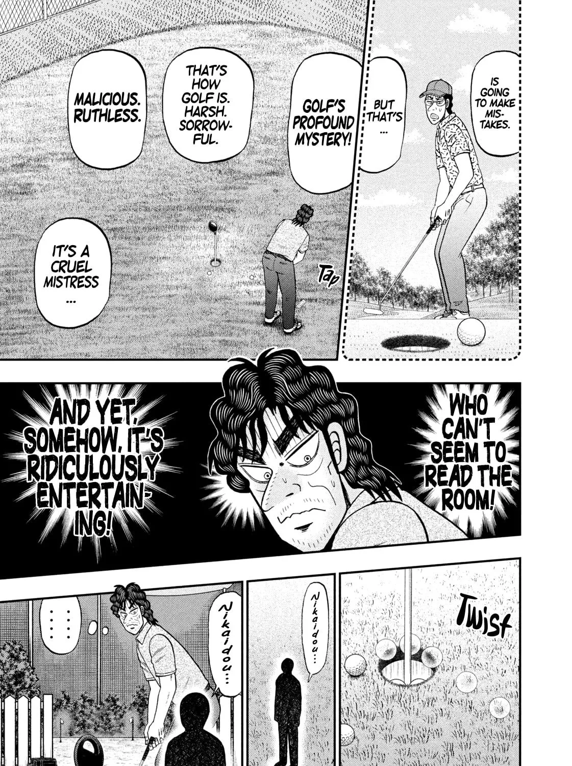 Read Nikaidou Hell Golf chapter 43 image 8 on Lezhin