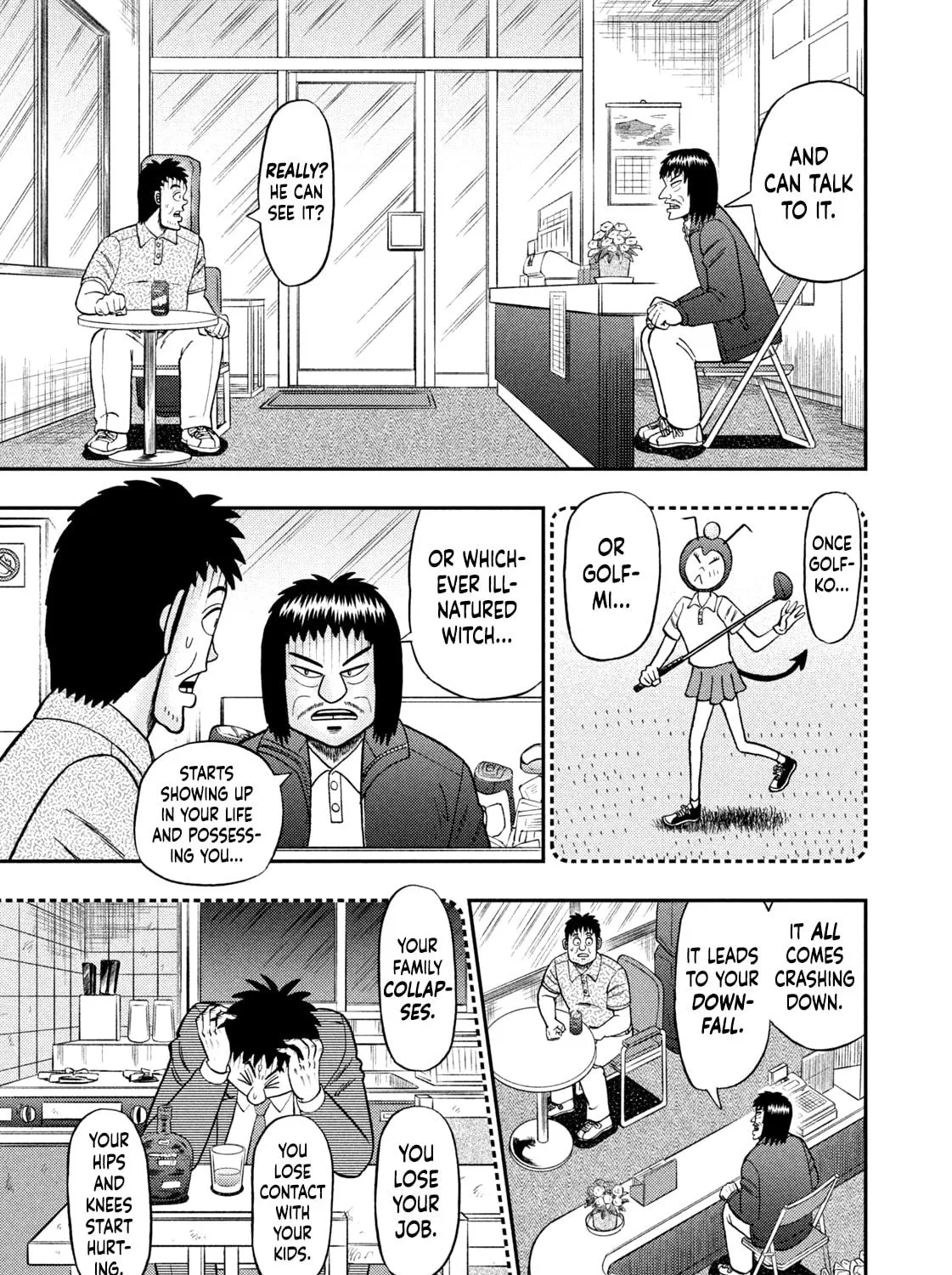 Read Nikaidou Hell Golf chapter 44 image 4 on Lezhin