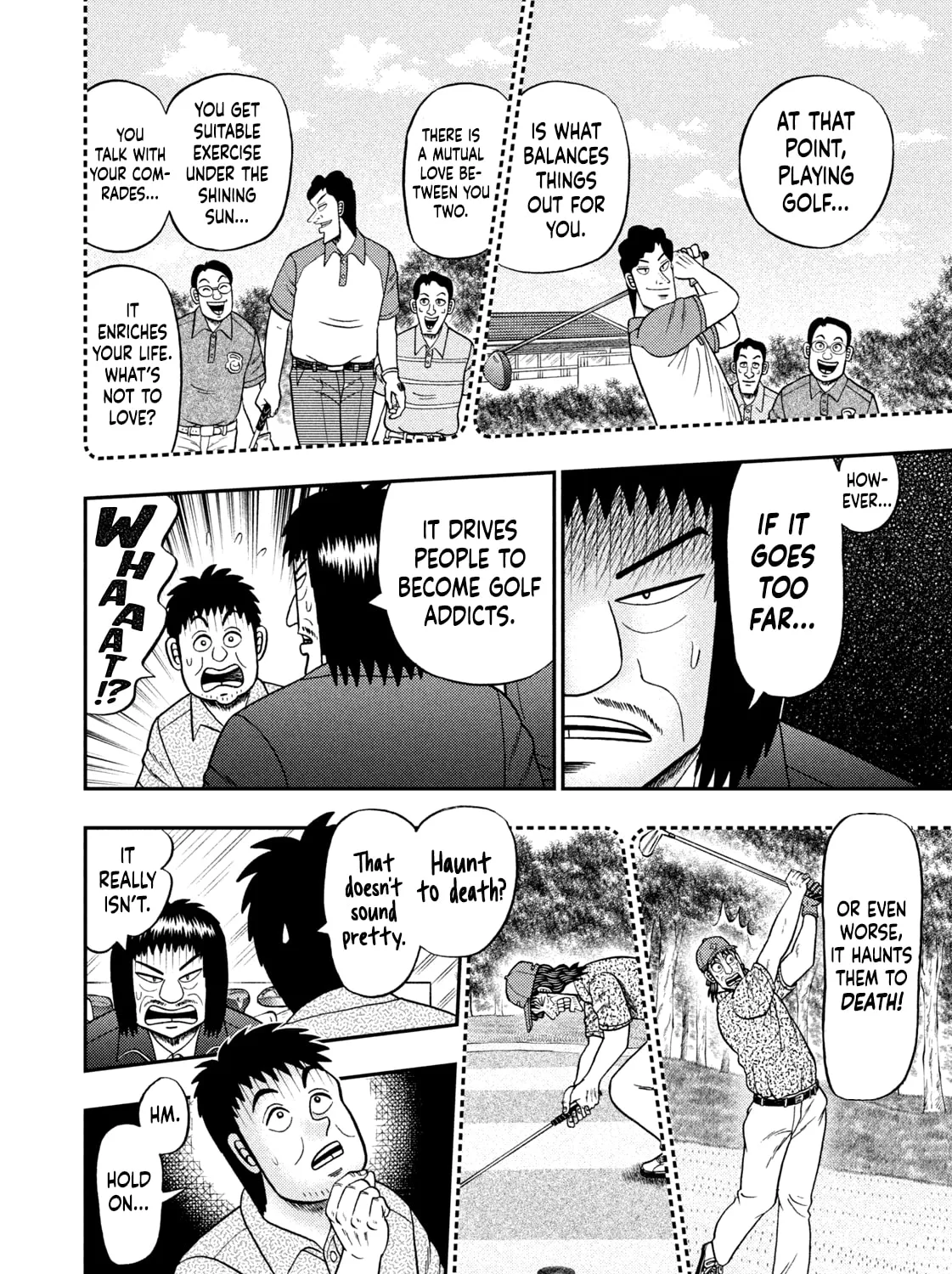 Read Nikaidou Hell Golf chapter 44 image 6 on Lezhin
