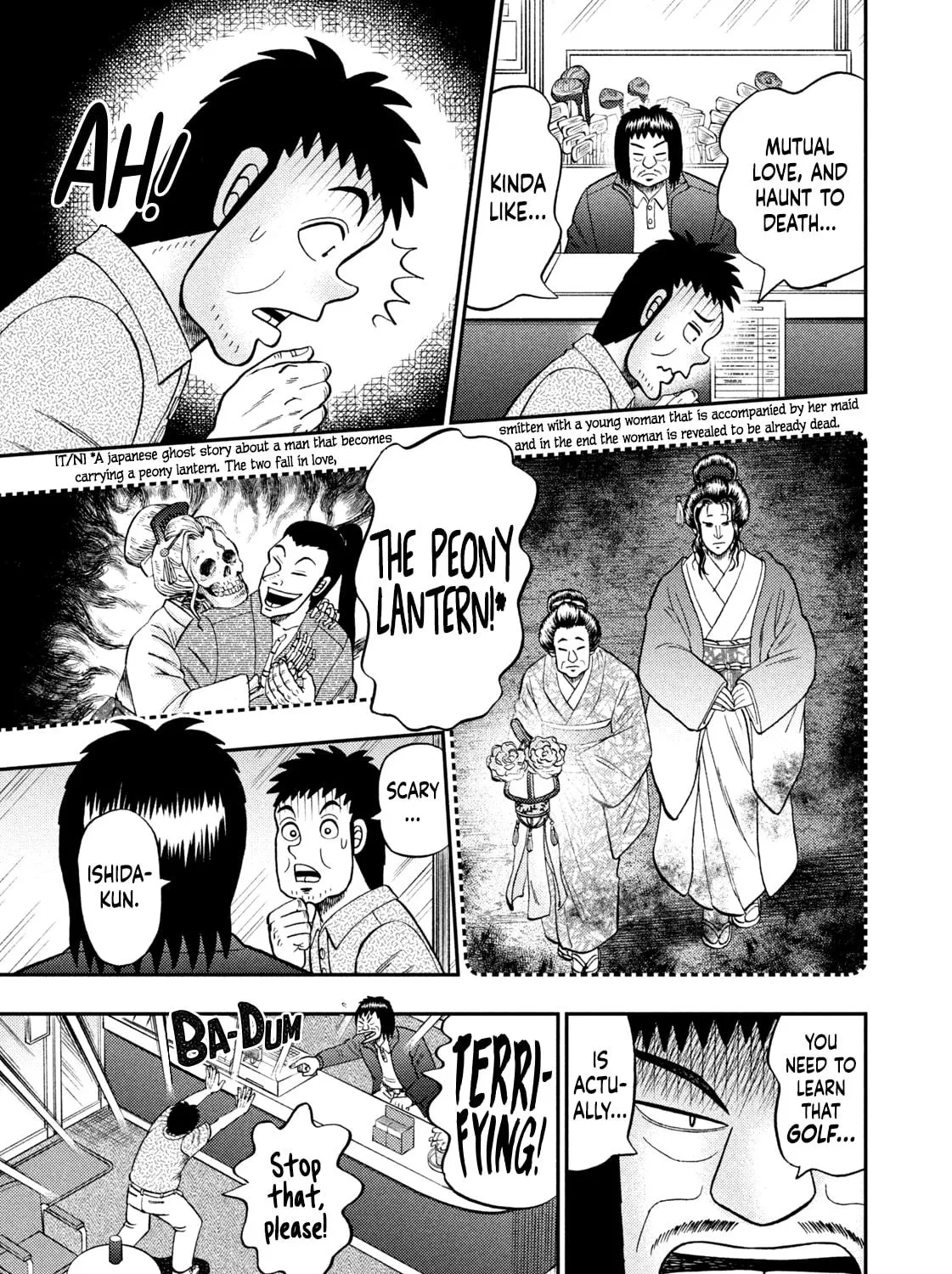 Read Nikaidou Hell Golf chapter 44 image 8 on Lezhin