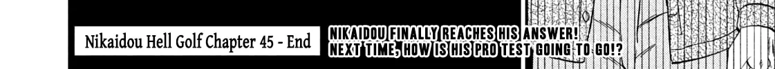 Read Nikaidou Hell Golf chapter 45 image 37 on Lezhin