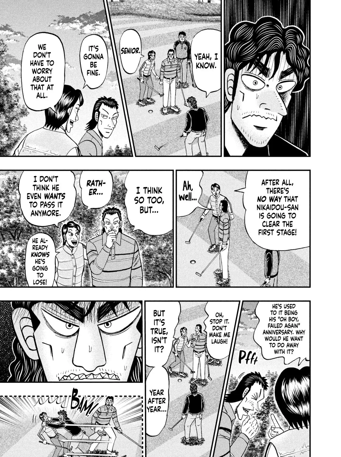Read Nikaidou Hell Golf chapter 6 image 44 on Lezhin