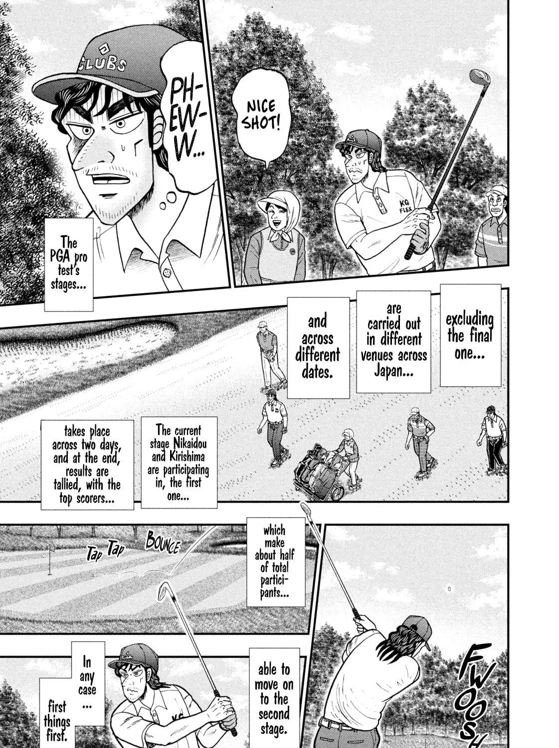 Read Nikaidou Hell Golf chapter 7 image 8 on Lezhin