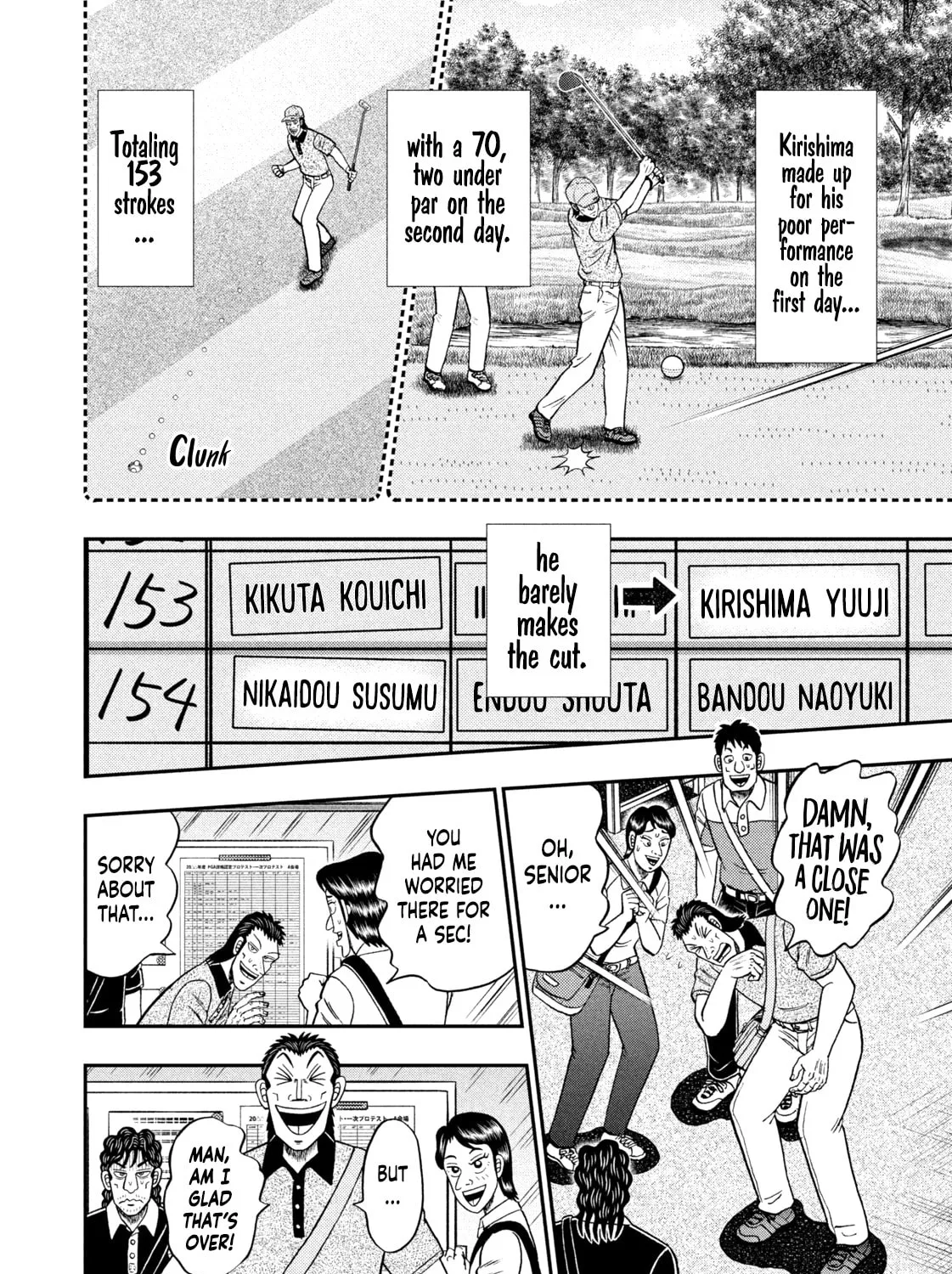 Read Nikaidou Hell Golf chapter 8 image 6 on Lezhin