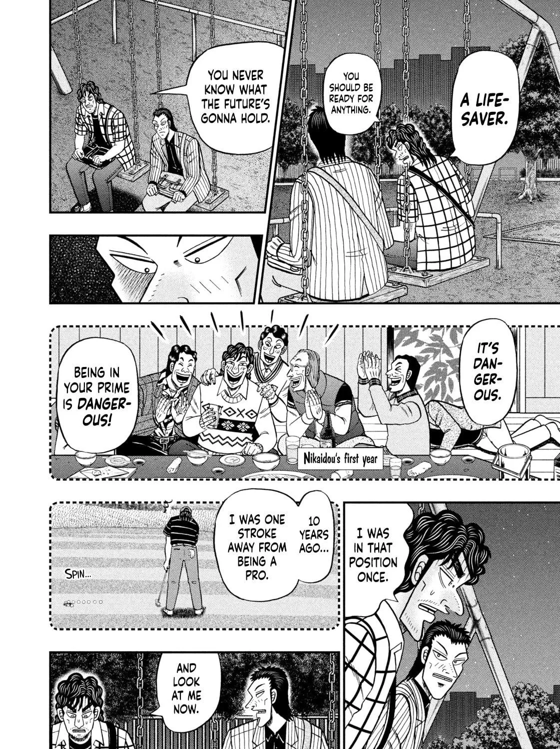Read Nikaidou Hell Golf chapter 9 image 10 on Lezhin