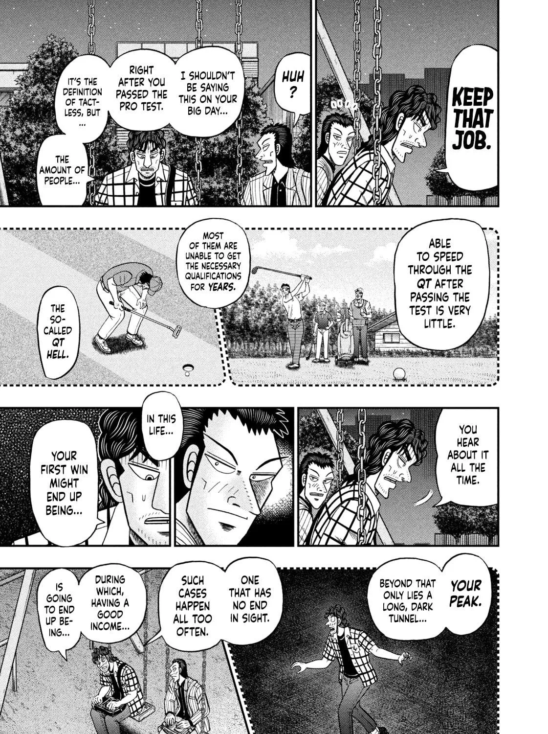 Read Nikaidou Hell Golf chapter 9 image 8 on Lezhin