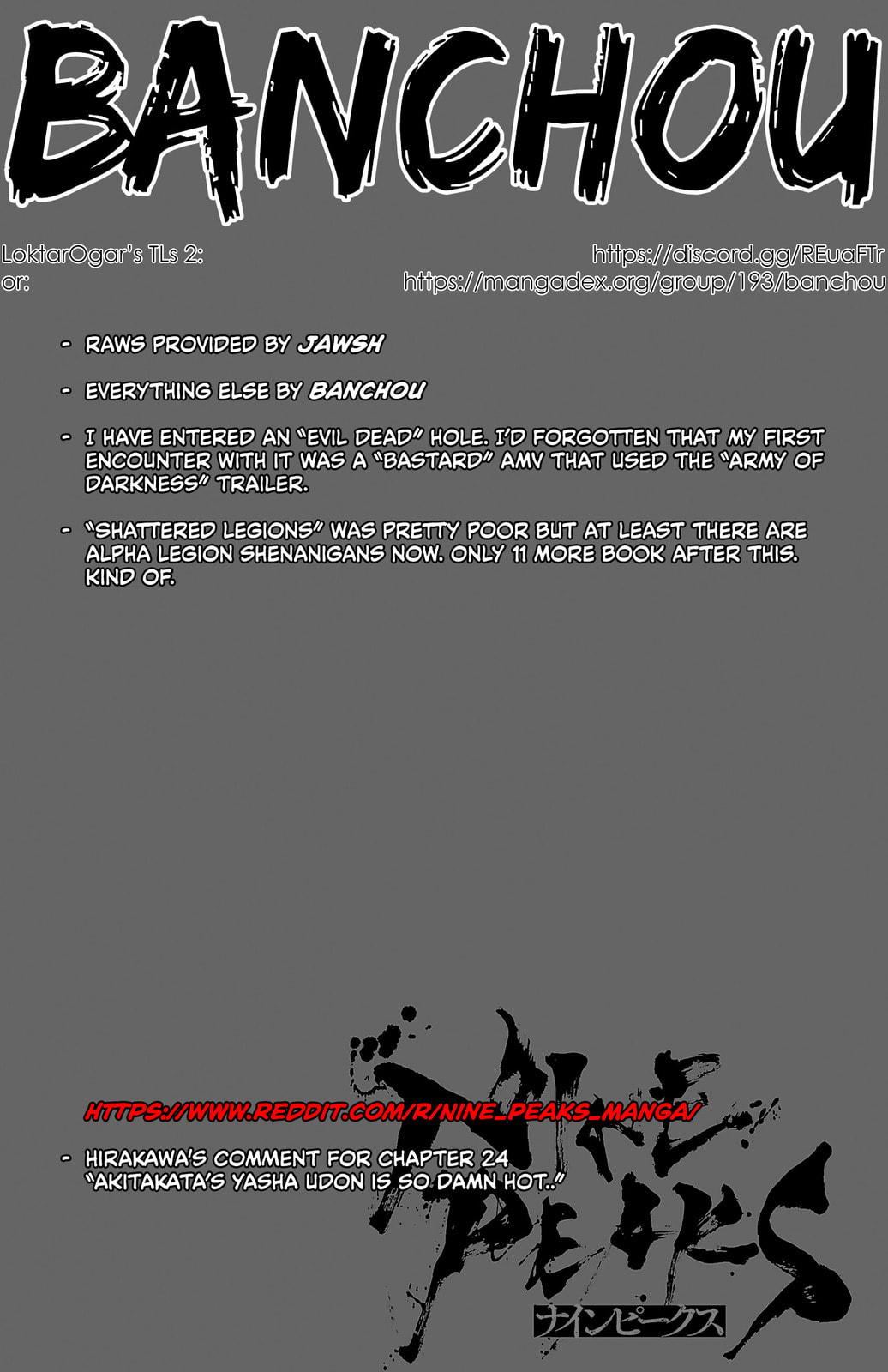 Nine Peaks Chapter 24 page 1 - 
