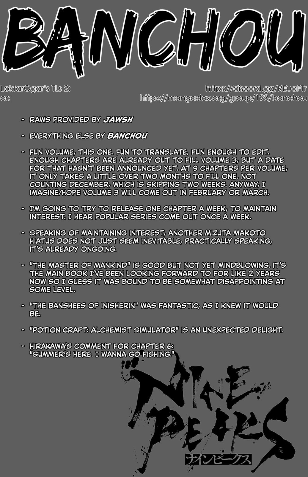 Nine Peaks Chapter 6 page 1 - 