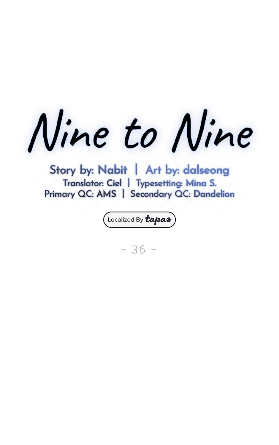 Read Nine to Nine chapter 36 image 17 on Lezhin