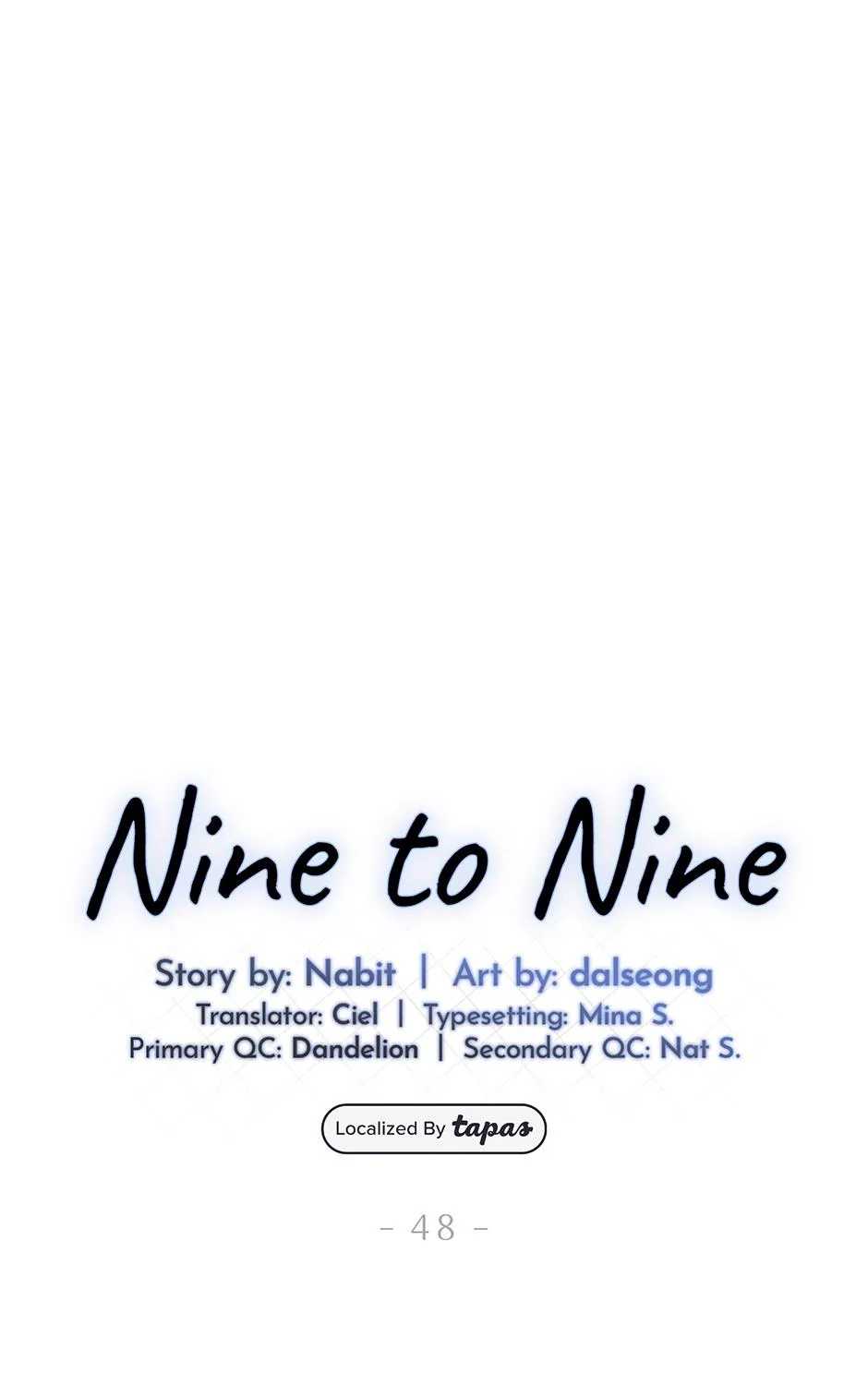 Read Nine to Nine chapter 48 image 1 on Lezhin