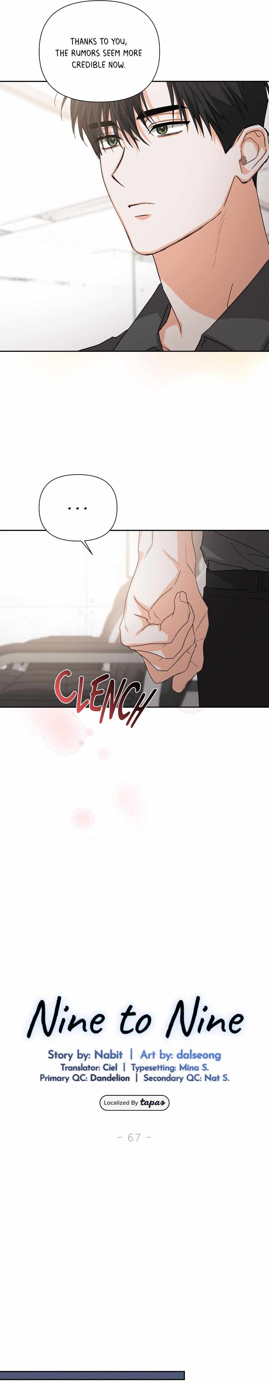Read Nine to Nine chapter 67 image 10 on Lezhin