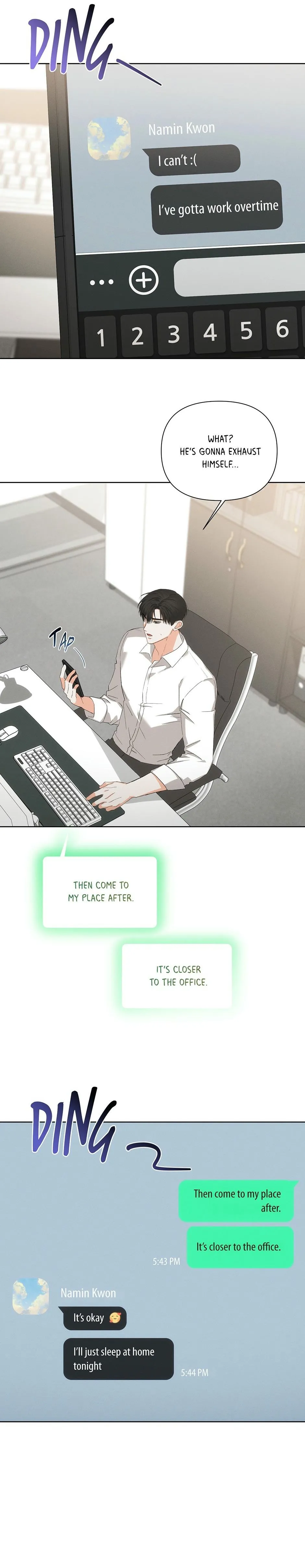 Read Nine to Nine chapter 78 image 17 on Lezhin
