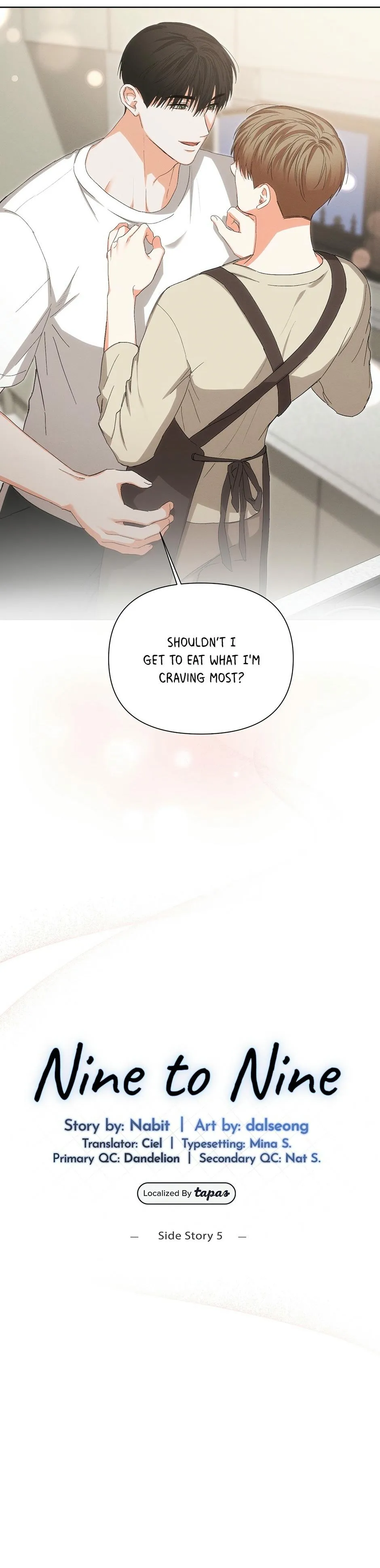 Read Nine to Nine chapter 80 image 6 on Lezhin