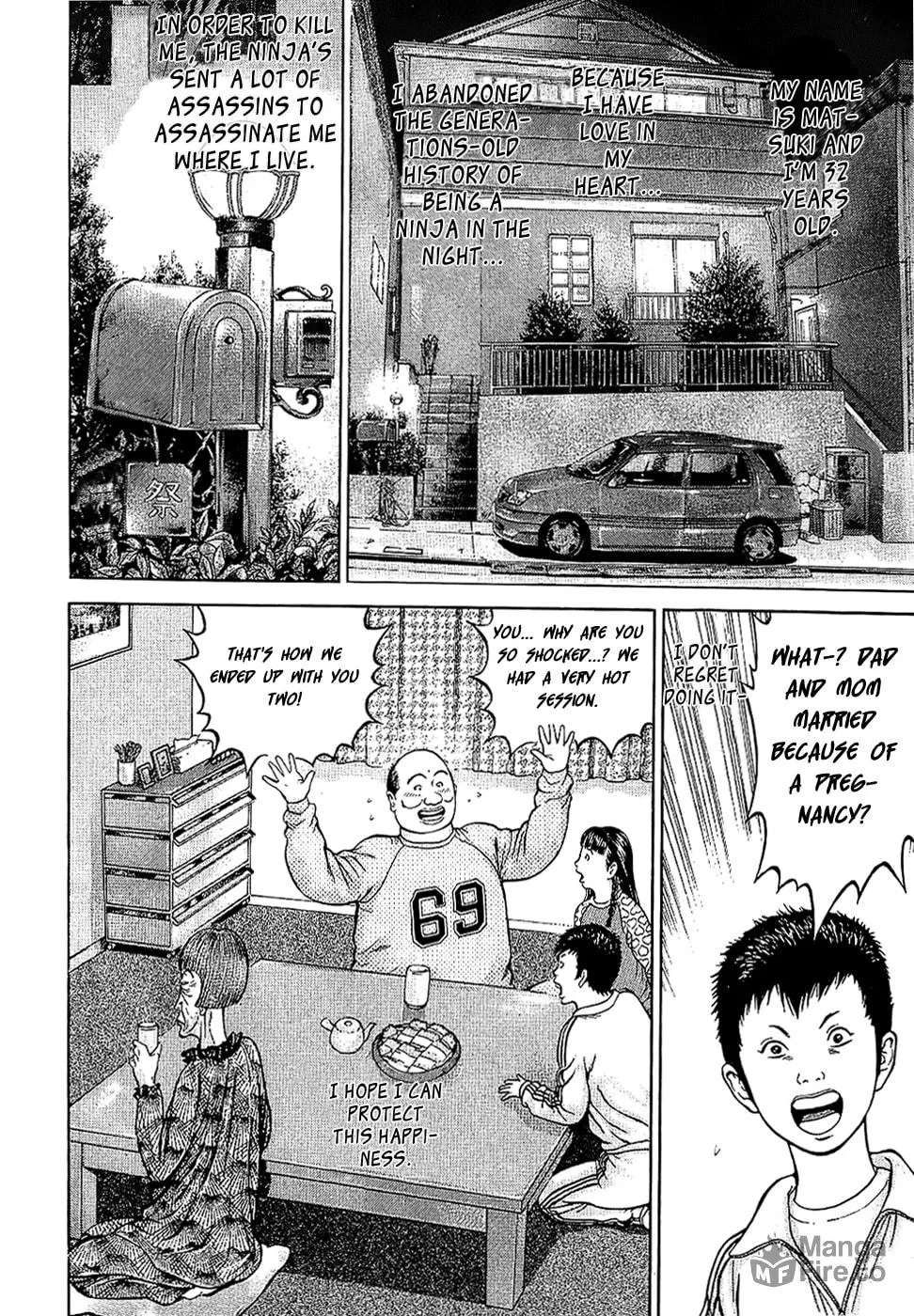 Read Ninja Papa chapter 2 image 5 on Lezhin