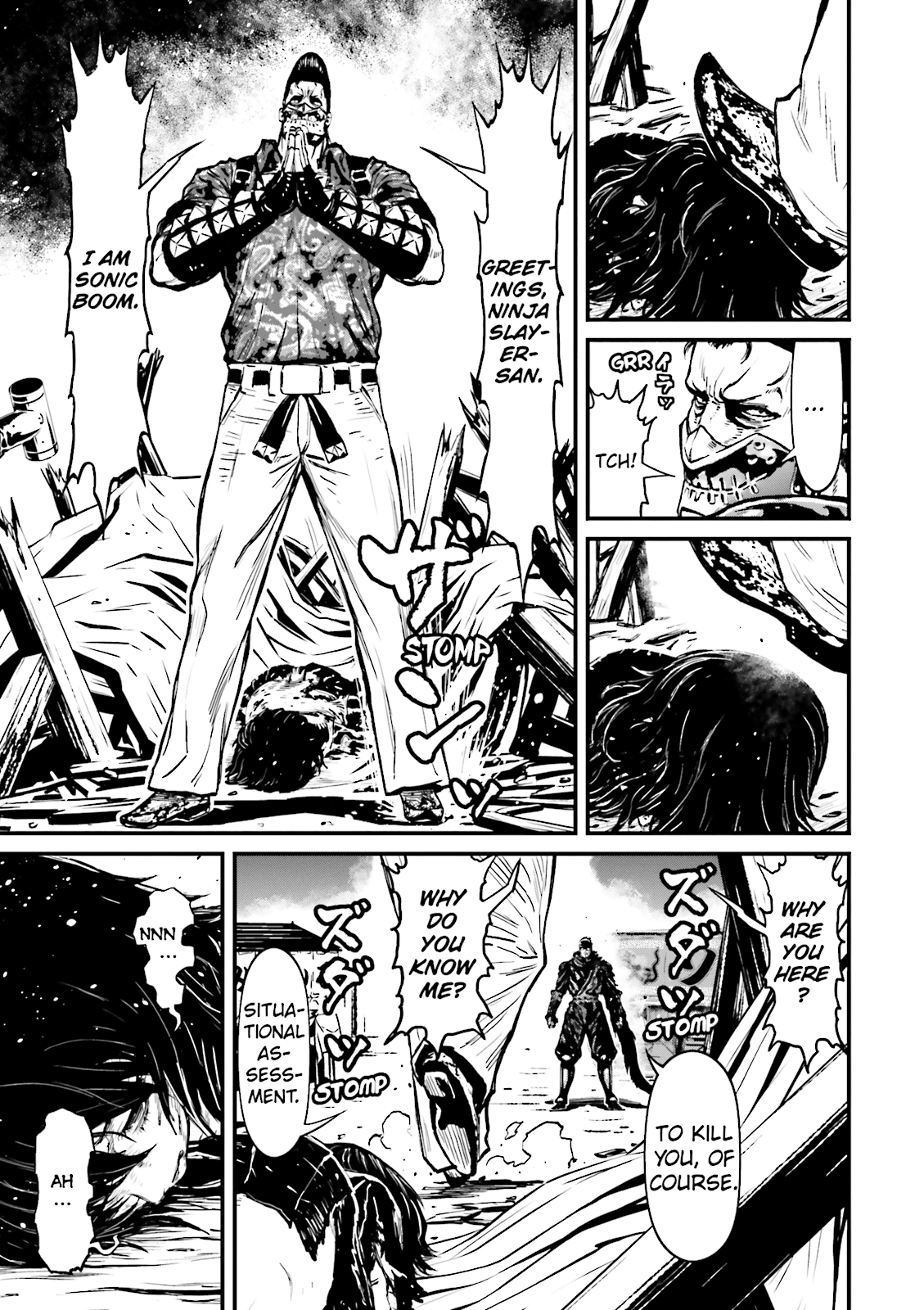 Read Ninja Slayer chapter 11 image 2 on Lezhin