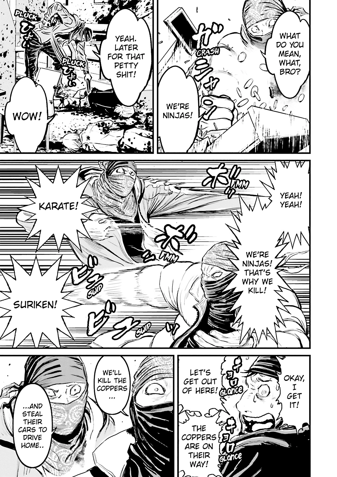 Read Ninja Slayer chapter 14 image 23 on Lezhin