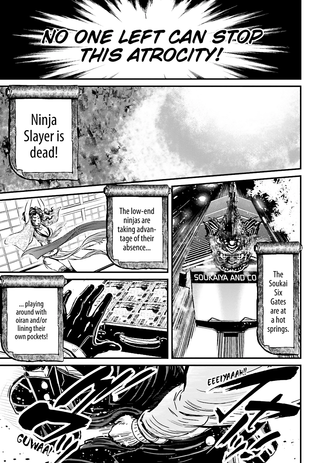 Read Ninja Slayer chapter 16 image 22 on Lezhin