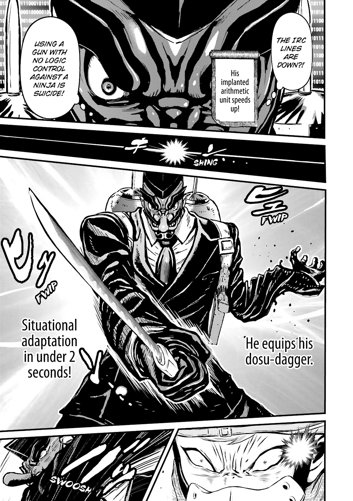 Read Ninja Slayer chapter 16 image 6 on Lezhin