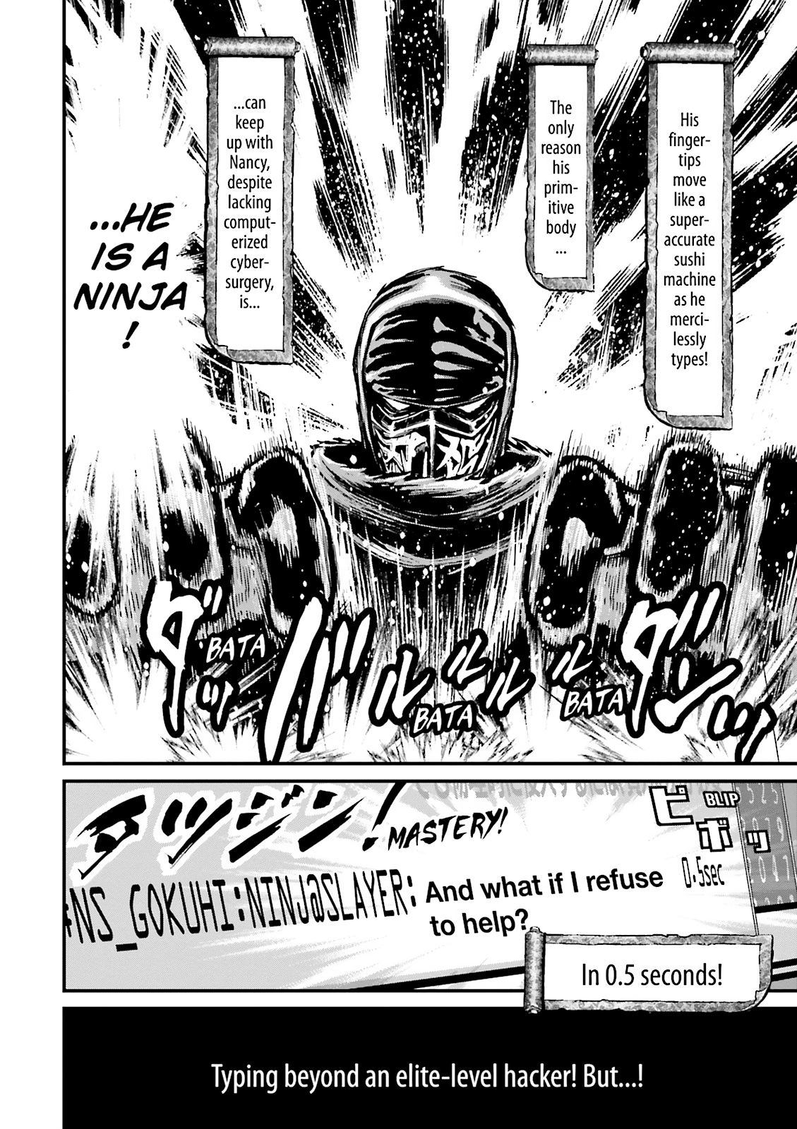 Read Ninja Slayer chapter 18 image 8 on Lezhin