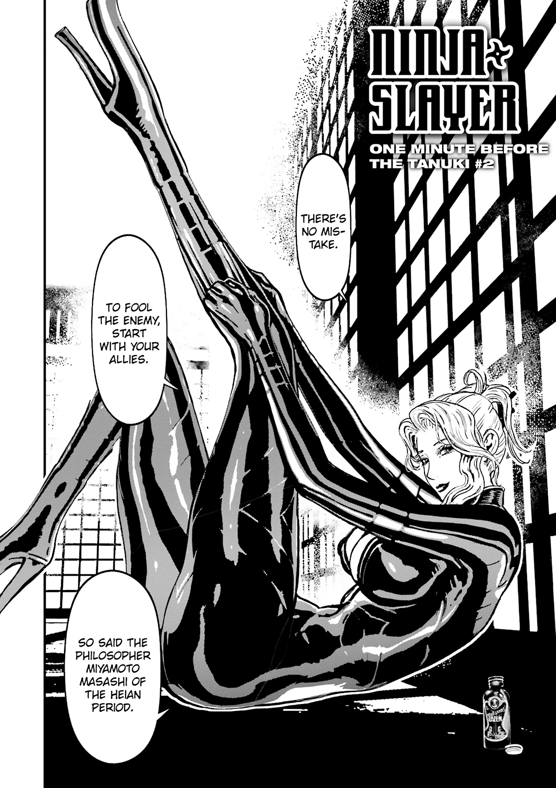 Read Ninja Slayer chapter 19 image 1 on Lezhin