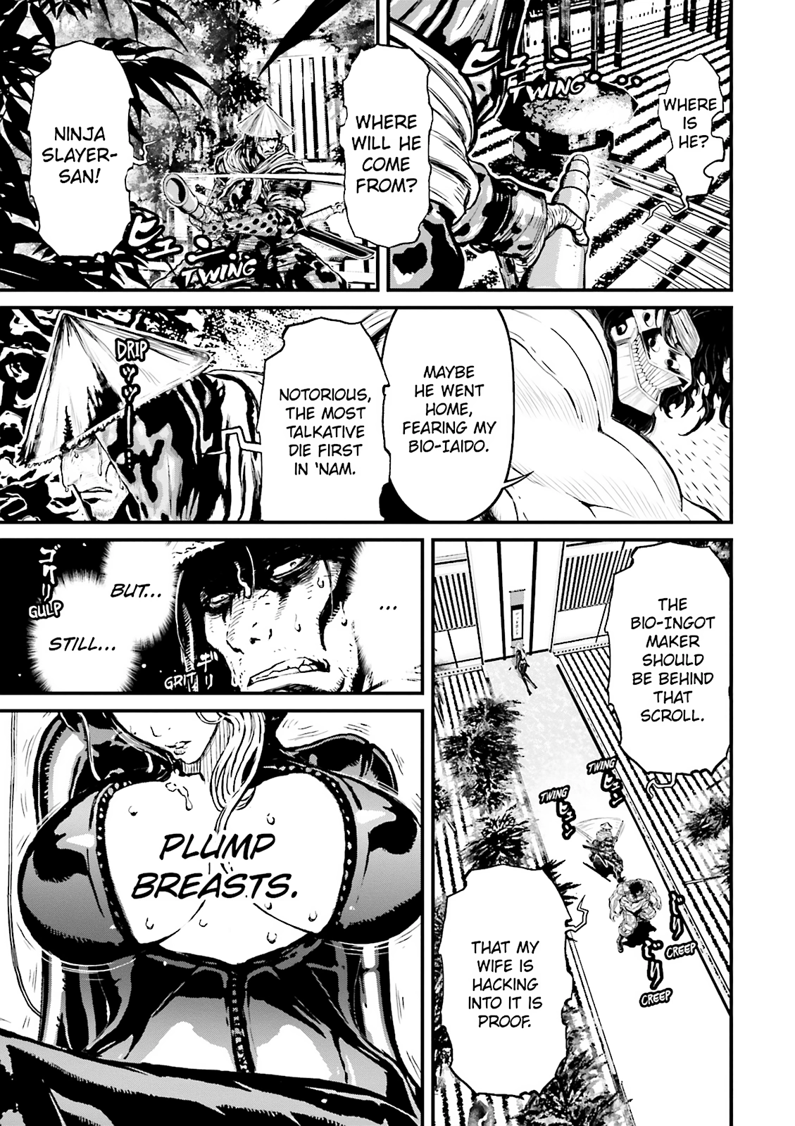 Read Ninja Slayer chapter 20 image 12 on Lezhin