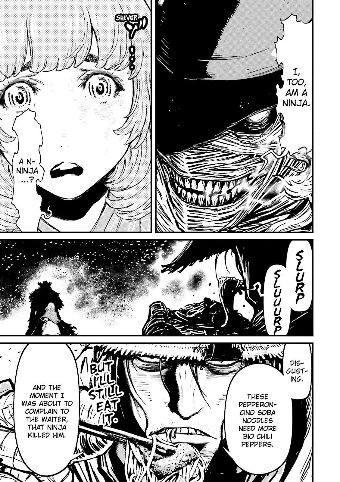 Read Ninja Slayer chapter 23 image 24 on Lezhin