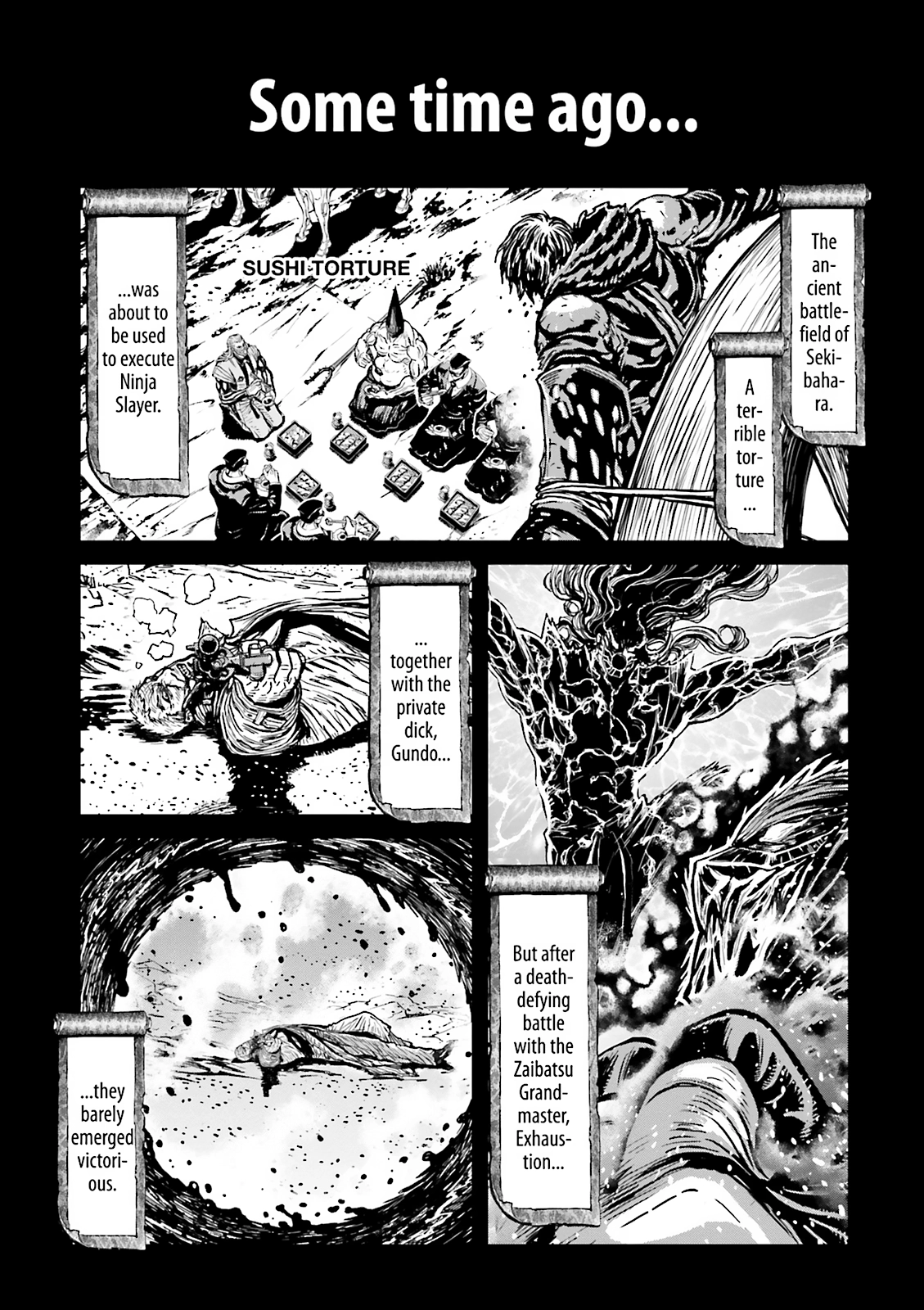 Read Ninja Slayer chapter 24 image 8 on Lezhin