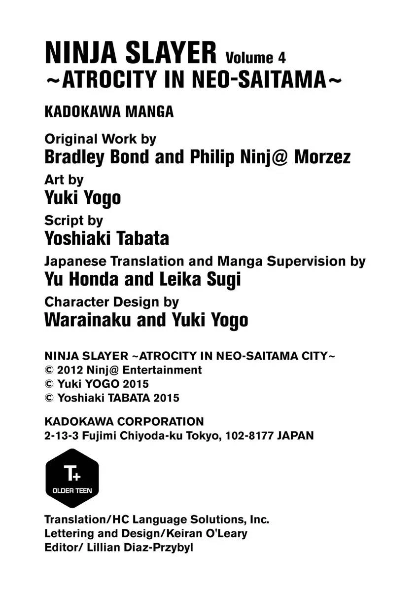 Read Ninja Slayer chapter 4 image 195 on Lezhin