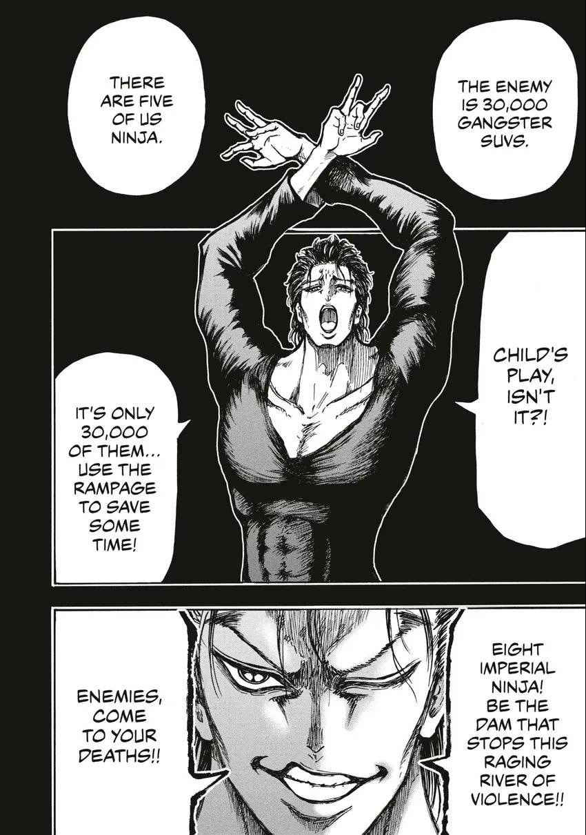 Read Ninja vs. Gokudo chapter 0 image 120 on Lezhin